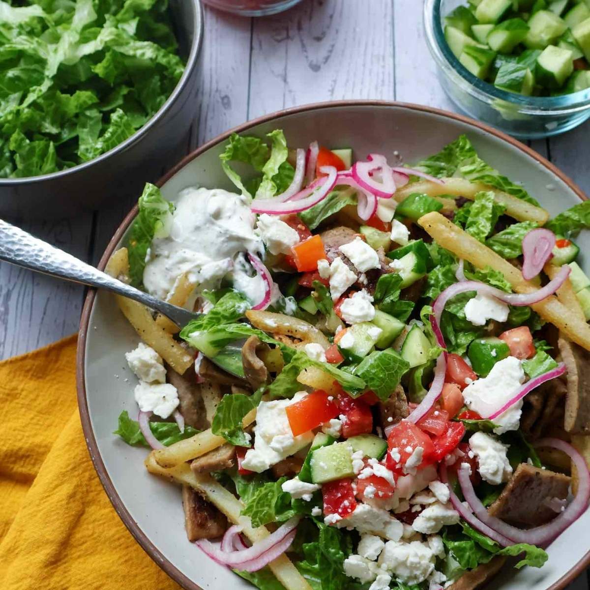 How to Make Crispy Gyro Fries in Just 20 Minutes